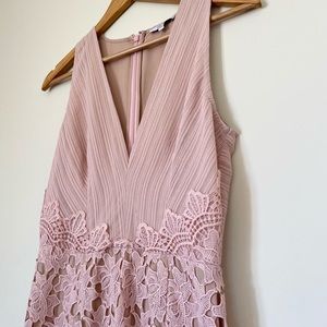 Sau Lee Pink Lace Jessie Dress